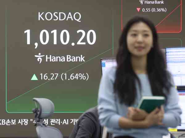KOSDAQ Breaks 1,000 Intraday for First Time in 4 Years