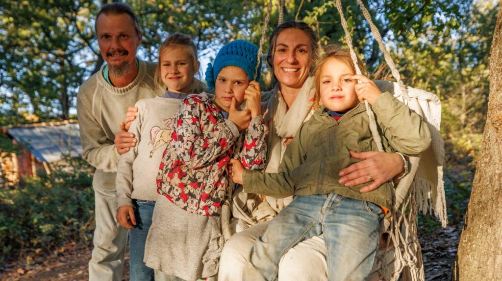 Children taken into care in Italy from home in woods ‘self-harming’