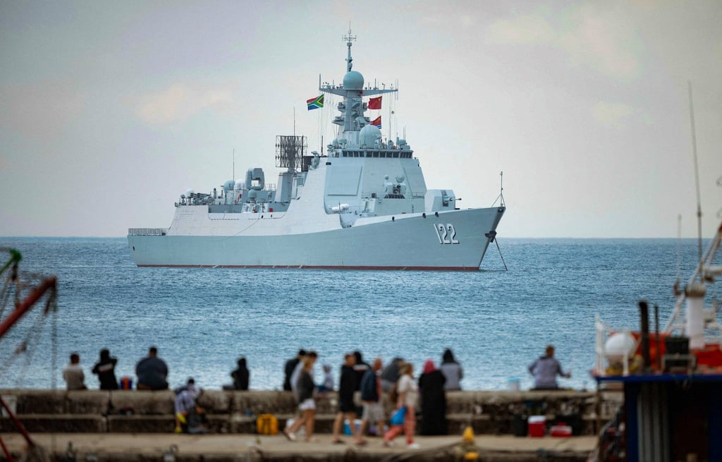 Beijing has said the Will for Peace 2026 maritime exercise aimed to “further deepen military exchanges and cooperation among participating nations”. Photo: AFP