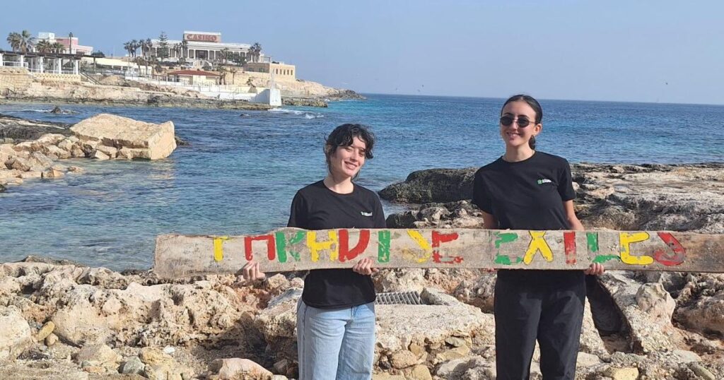 Żibel volunteers clean six beaches after Storm Harry