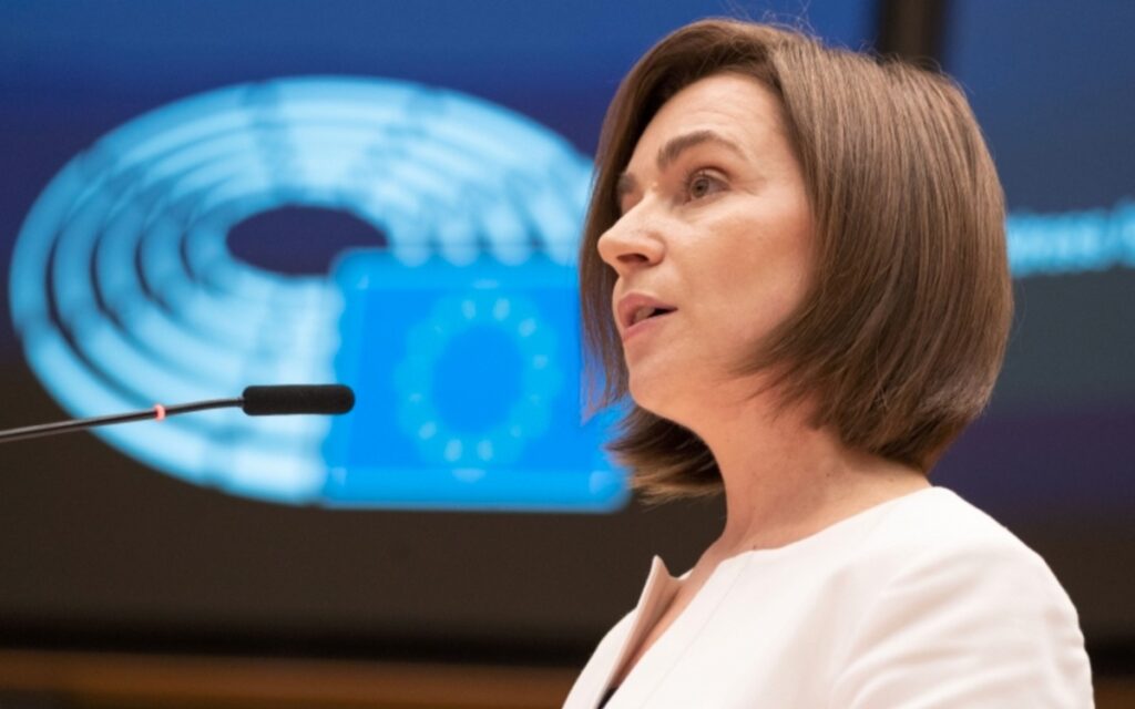 Moldova’s Sandu says she would back reunification with Romania