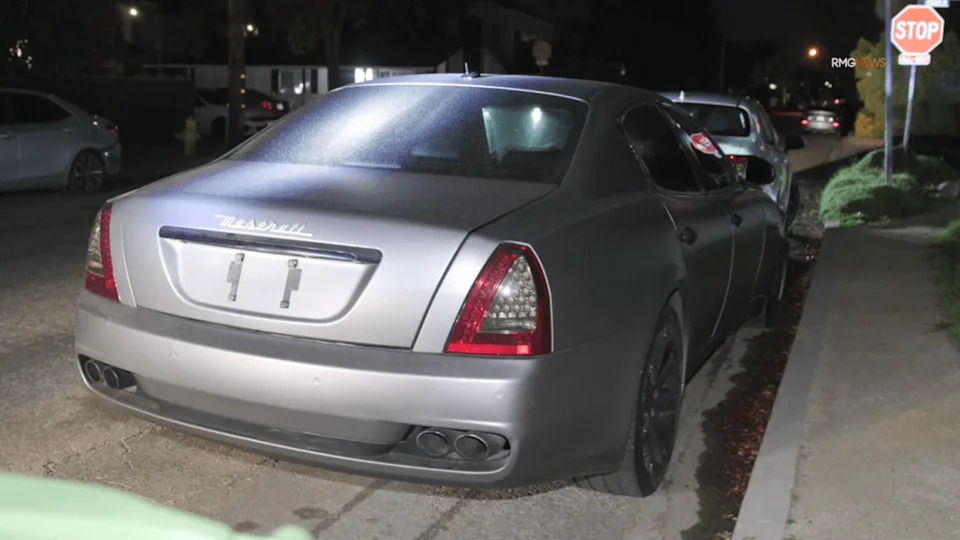 Sherman Oaks Maserati hit and run
