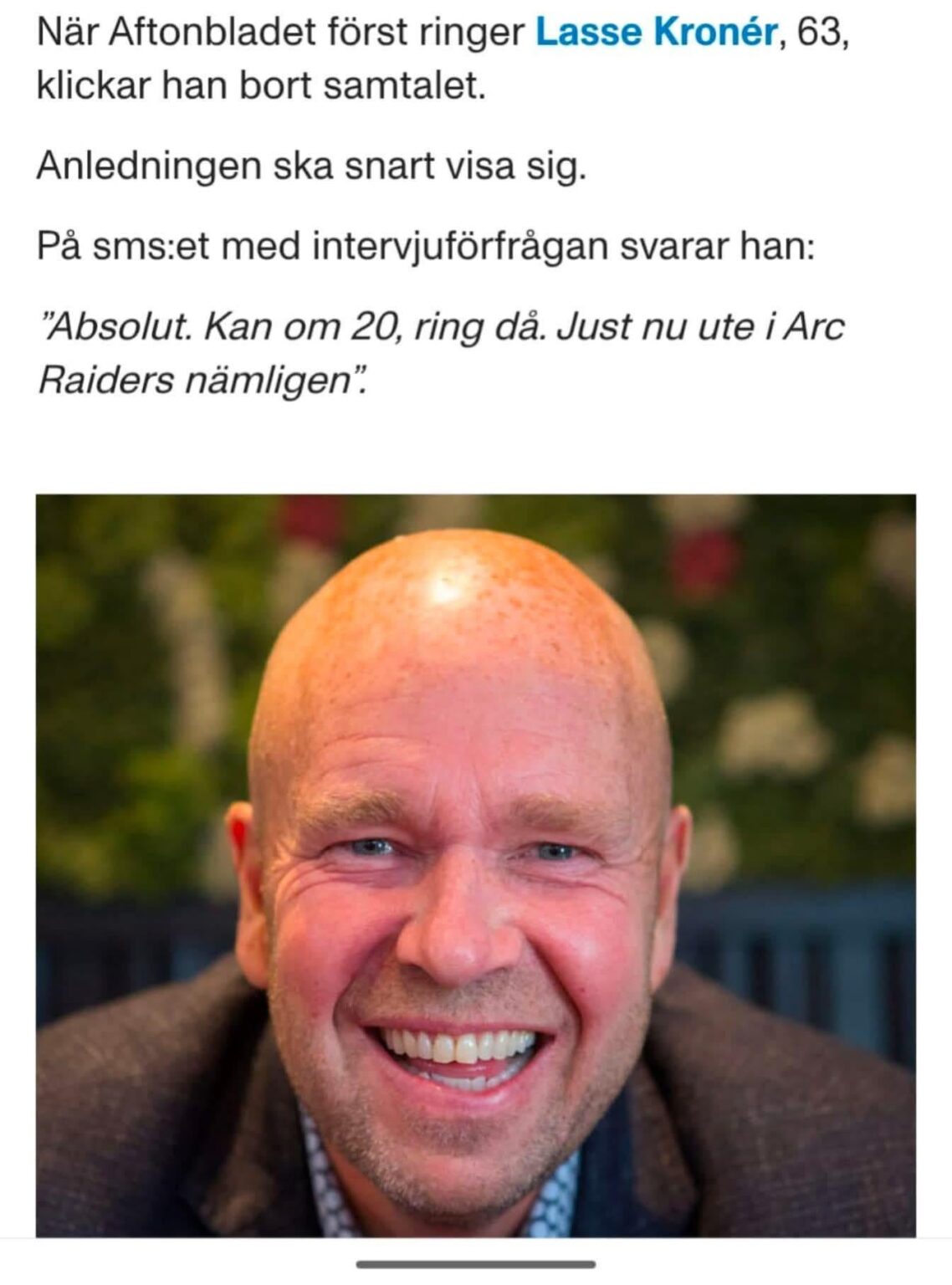 Lasse Kronér = Gamer?