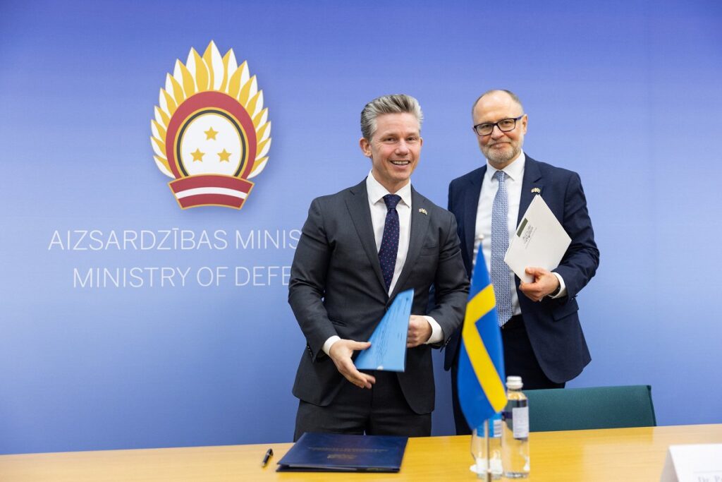 Latvia and Sweden Strengthen Defense Alliance with NATO Support Latvia and Sweden Strengthen Defense Alliance with NATO Support