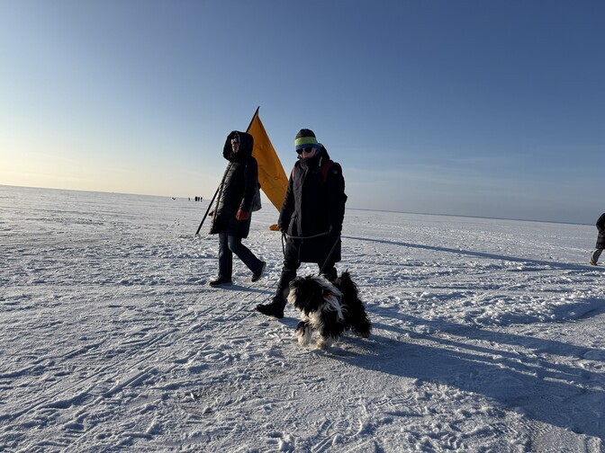 Frozen bays, lakes in Estonia bring risk of accidental border crossings | News