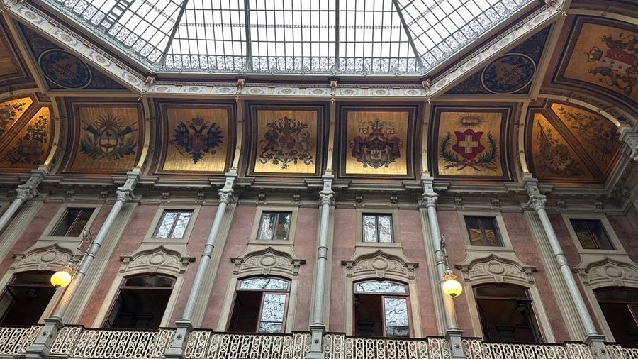 Palace of the Stock Exchange, interior details