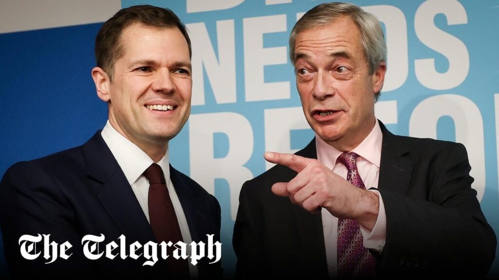 Robert Jenrick said Nigel Farage ‘couldn’t run a five-a-side football team’ in leaked audio