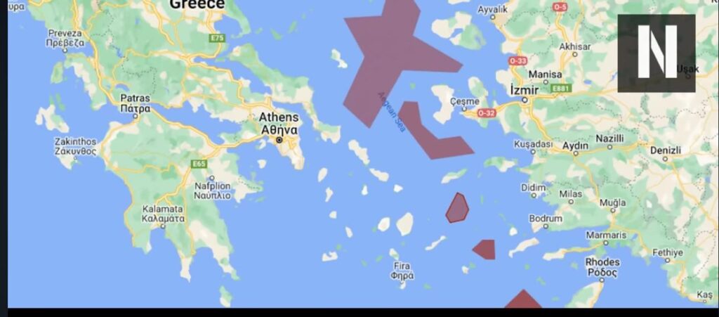 After Greece’s 12-mile statements, Turkey issued a two-year NAVTEX notice in the Aegean
