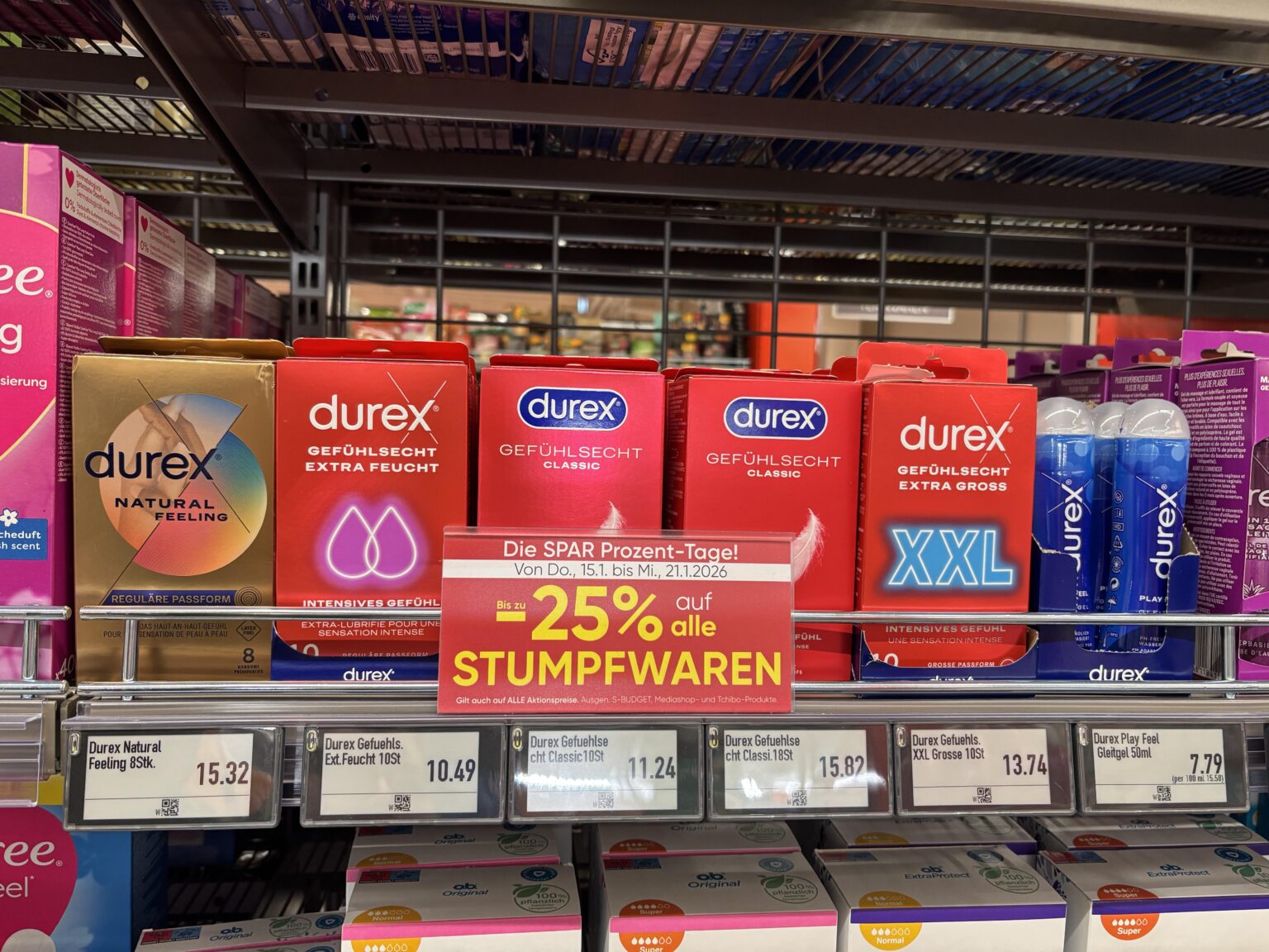 Special promotion at Spar