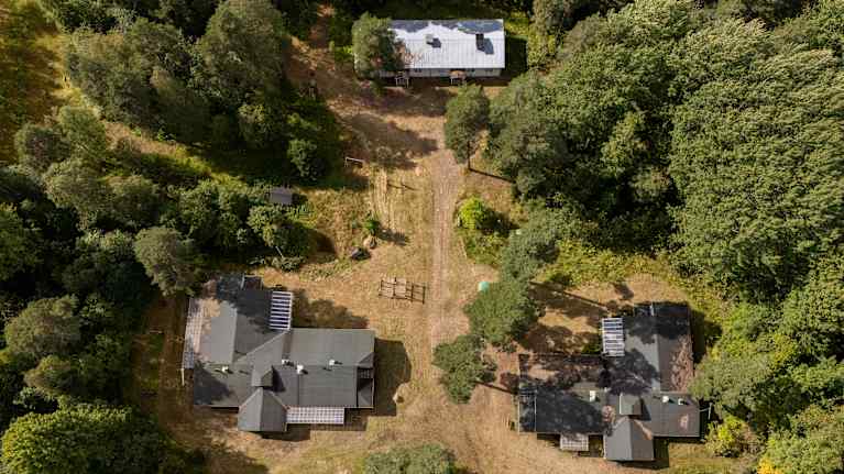 The former camp center area in Miehikkälä.
