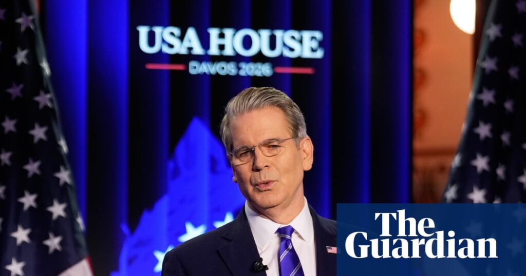 Trump treasury secretary brands Denmark ‘irrelevant’ as Greenland row deepens | Davos 2026 Trump treasury secretary brands Denmark ‘irrelevant’ as Greenland row deepens | Davos 2026