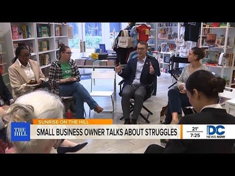 DC News Now: Rep. Walkinshaw Hosts Small Business Roundtable to Address Trump's Harmful Tariffs