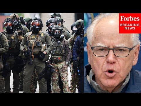 'We're Creating A Log Of Evidence': Tim Walz Vows 'Future Prosecution' Of ICE Agents