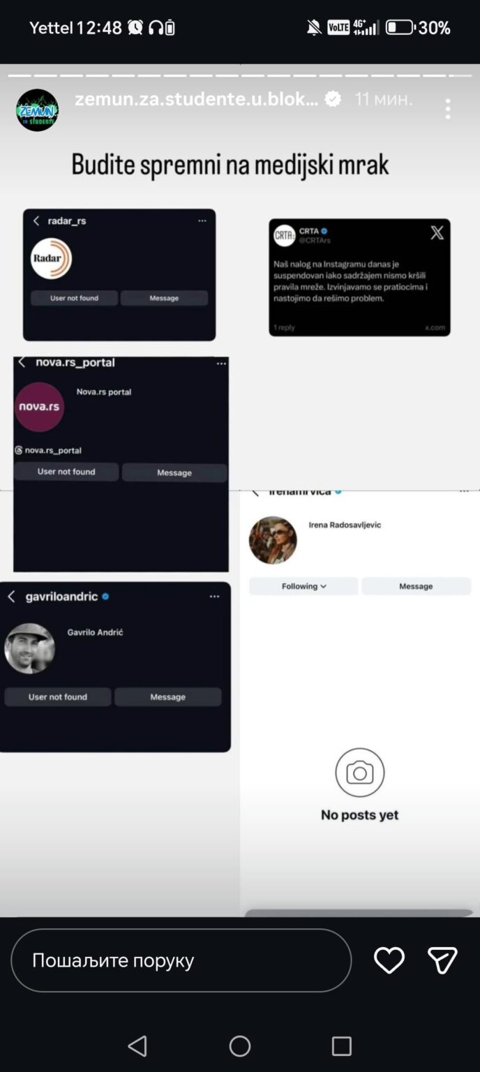 Dozens of orders suspended, including the ones in the picture.