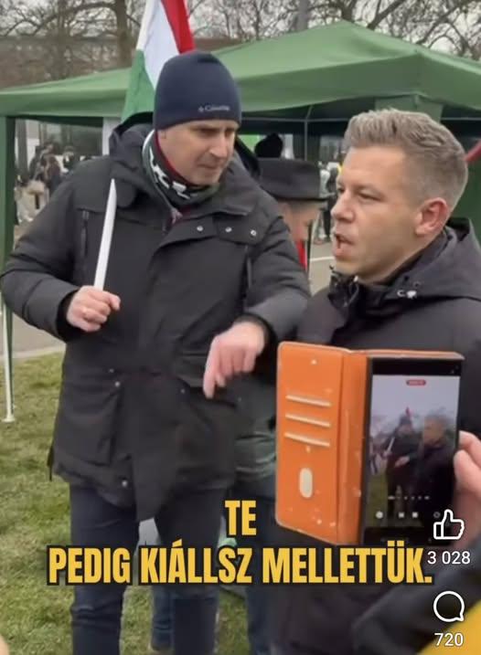 András Jámbor: This is how propaganda lies: megaphones are turned into "protesting farmers"