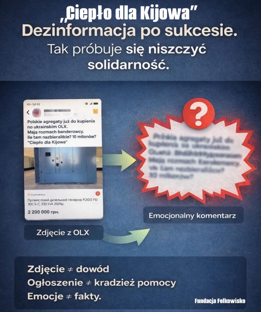 Another disinformation is circulating on the Polish Internet
