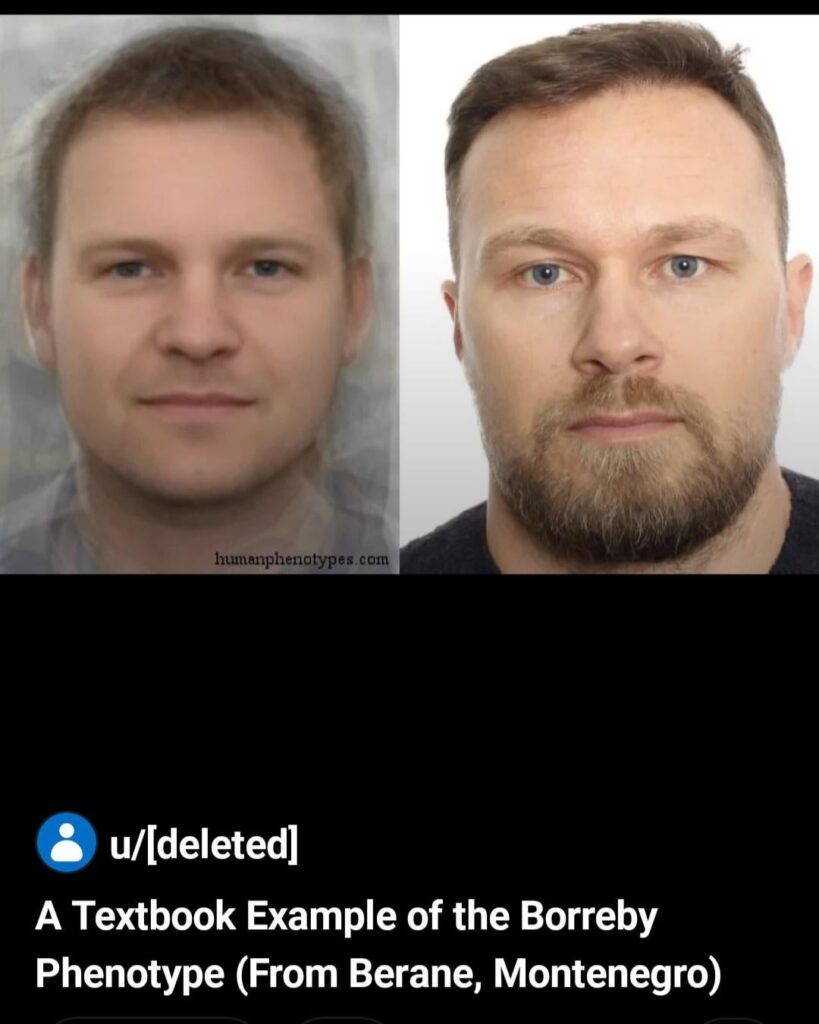 Do many men in Beran look like this?