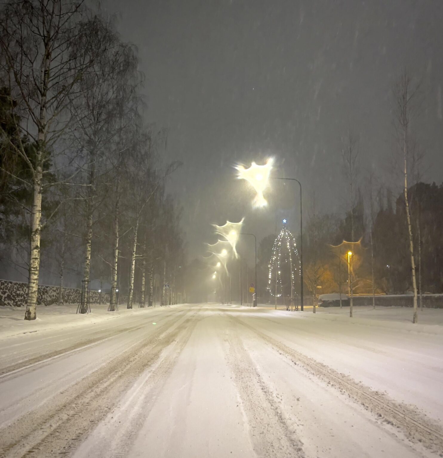 Helsinki is slowly turning into a winter wonderland