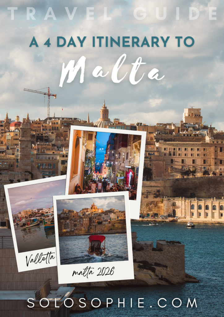 4 days in malta travel guide