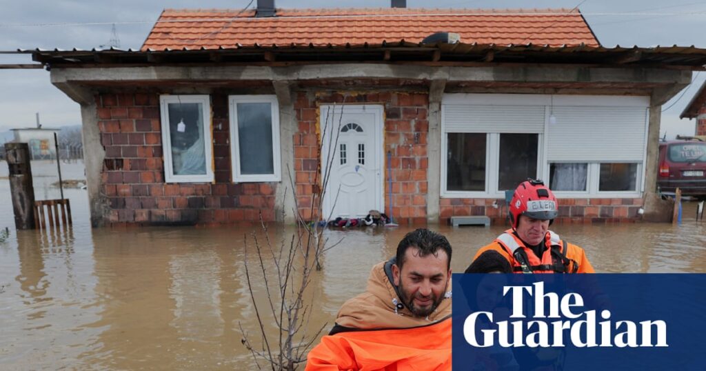 Weather tracker: Kosovo floods trap people in homes and cut water supplies | Kosovo Weather tracker: Kosovo floods trap people in homes and cut water supplies | Kosovo