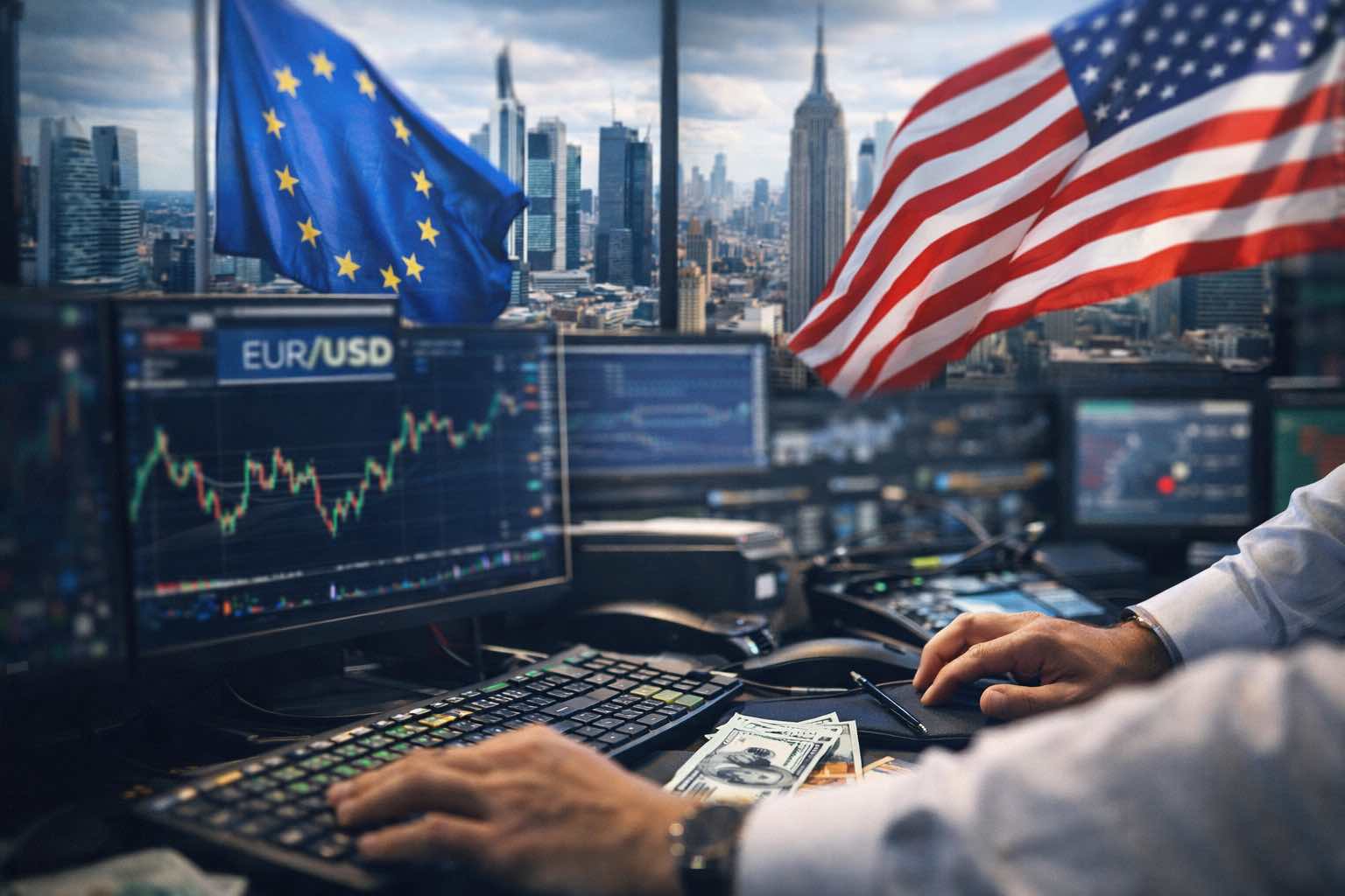 EURUSD Rate Gap EURUSD Rate Gap
