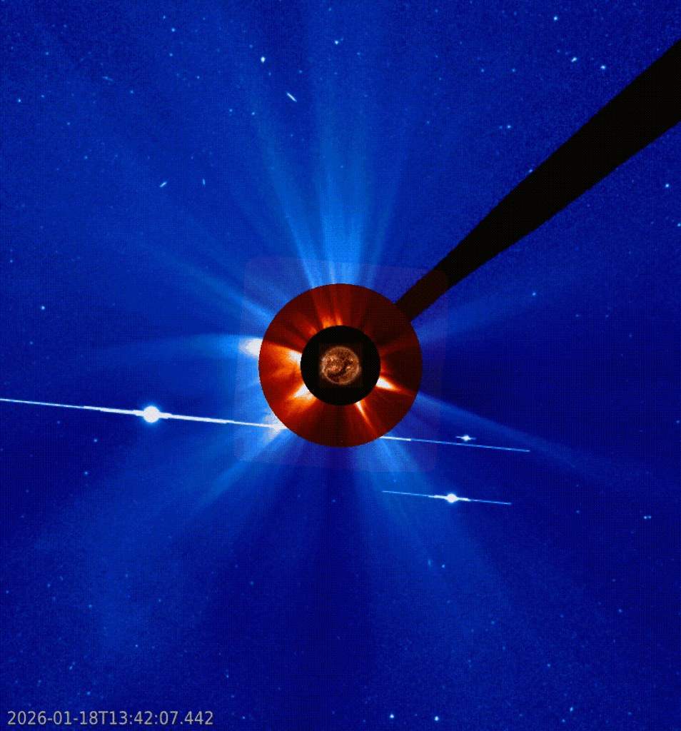ESA monitoring January 2026 space weather event
