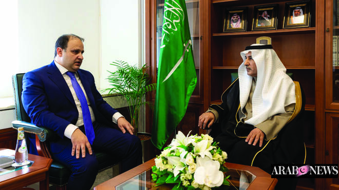 Saudi deputy minister receives newly appointed ambassador of Azerbaijan