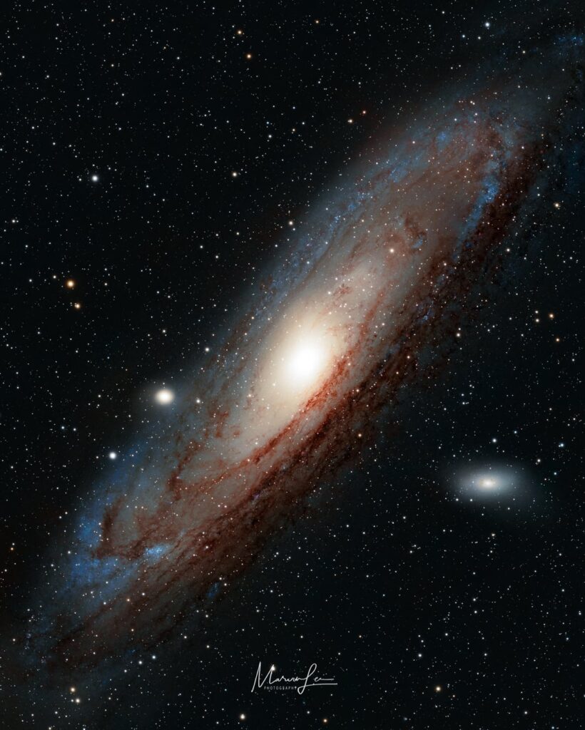 The Andromeda Galaxy [OC]