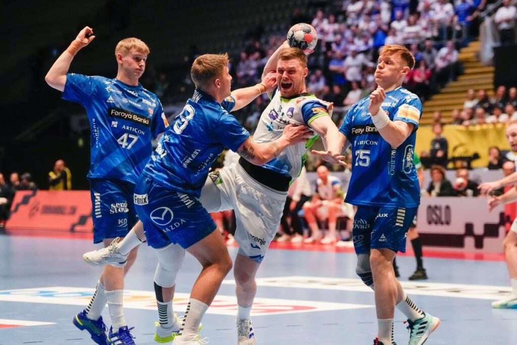 Faroe Islands crash out of the European Championships after narrow defeat against Slovenia