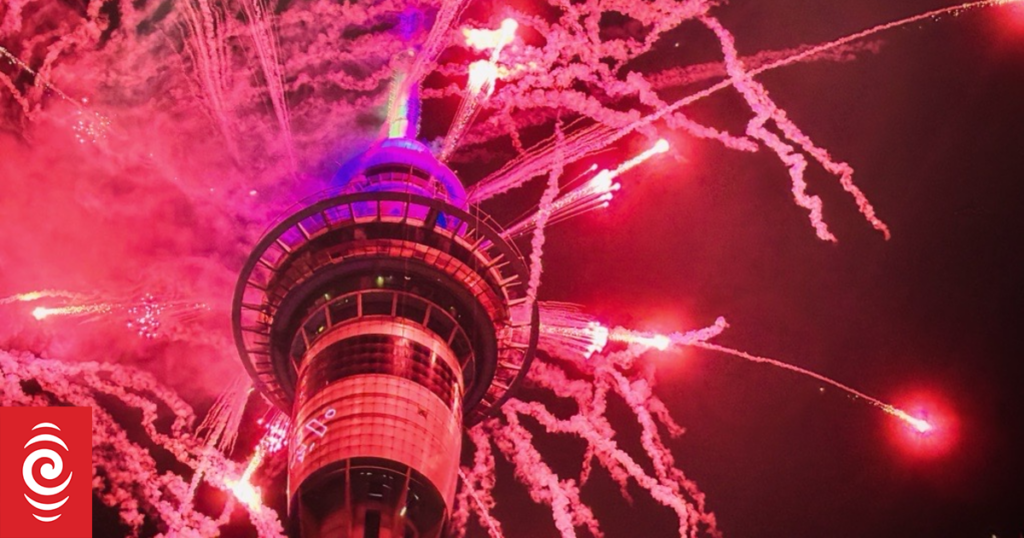 Wild weather hasn't dampened New Year celebrations