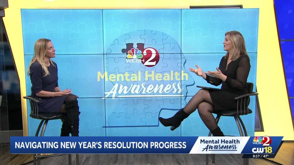 Checking in on New Year's resolutions and reframing goals to benefit mental health