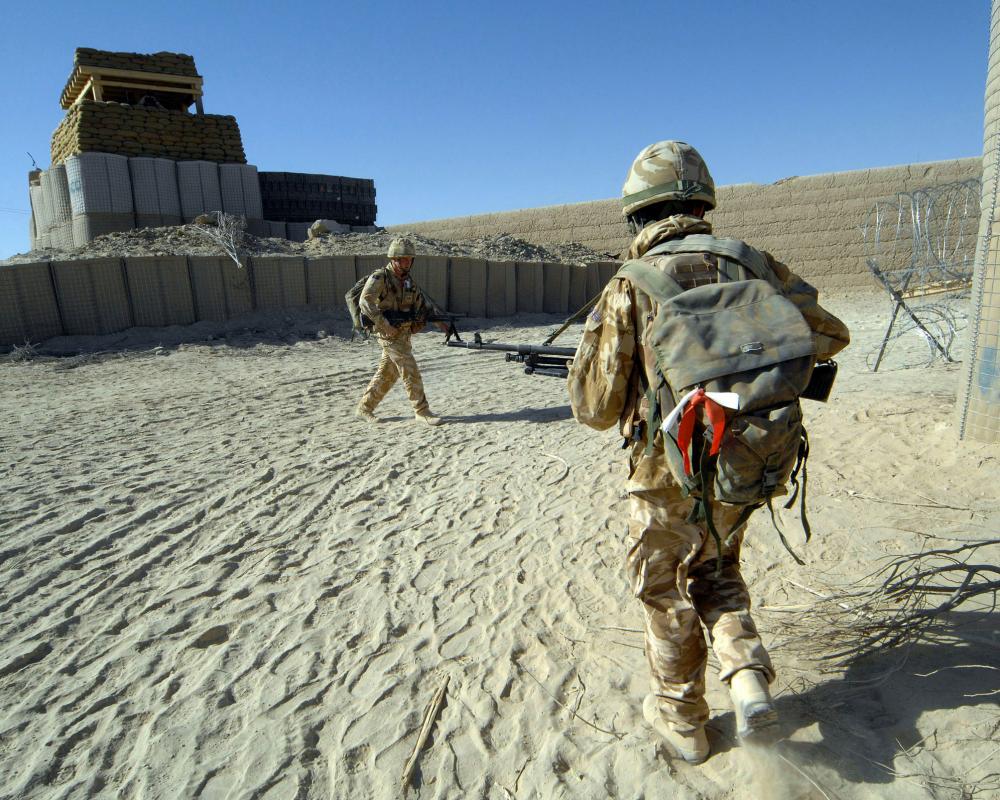 Trump prompts outrage with claim Nato troops avoided frontline in Afghanistan