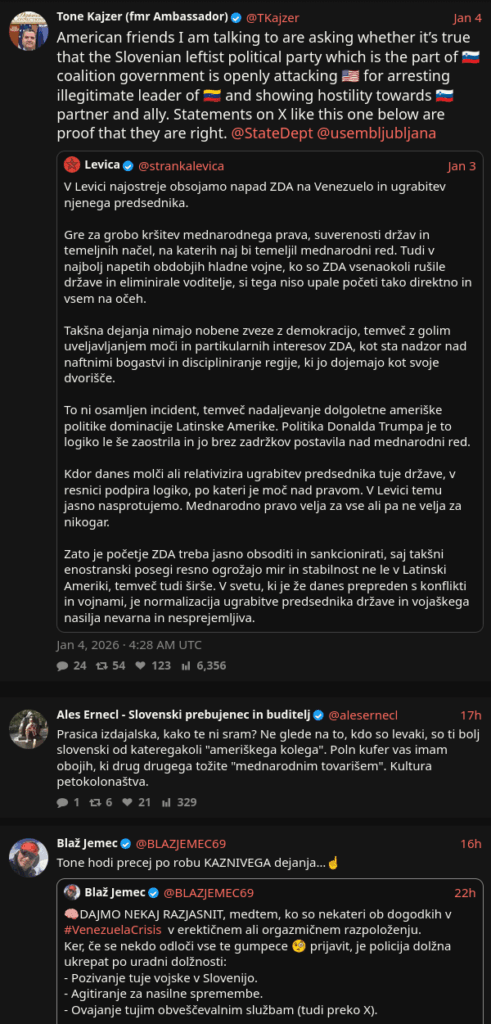 That man is a former ambassador by the way.