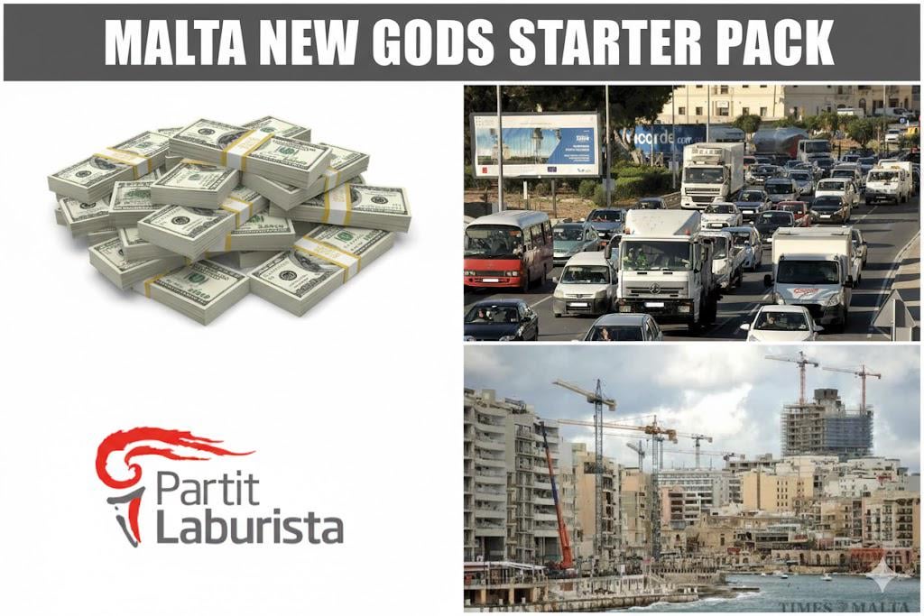 These are Malta's fake gods nowadays.