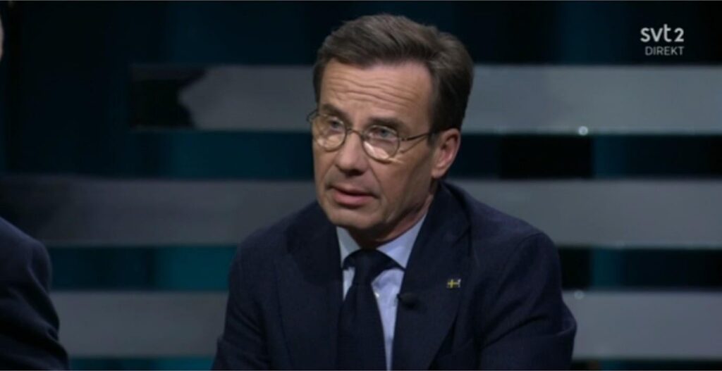 Kristersson: There is a risk of a trade war