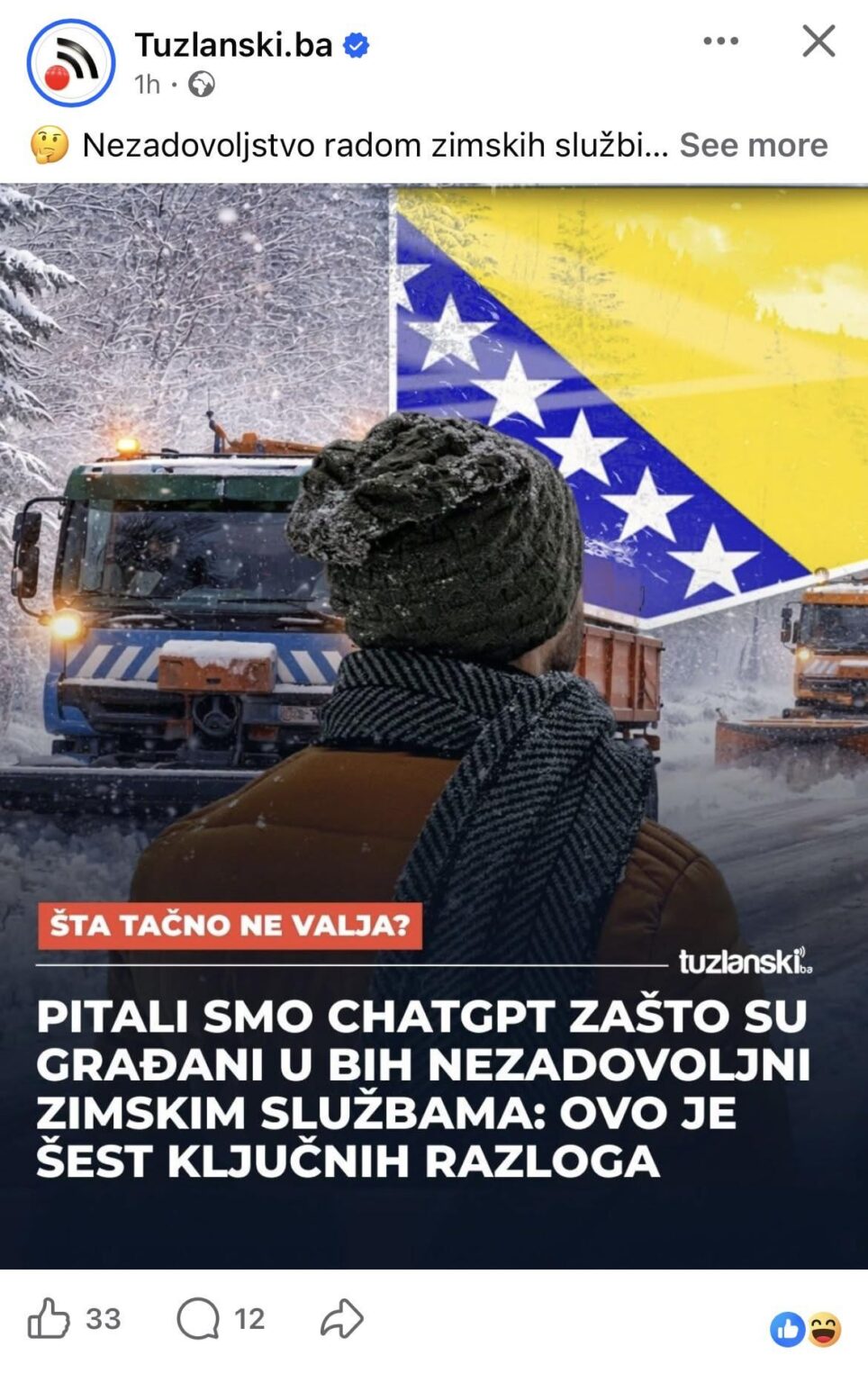 The pinnacle of BiH journalism