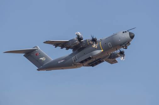 Airbus Defence and Space delivers A400M to Turkish Air Force