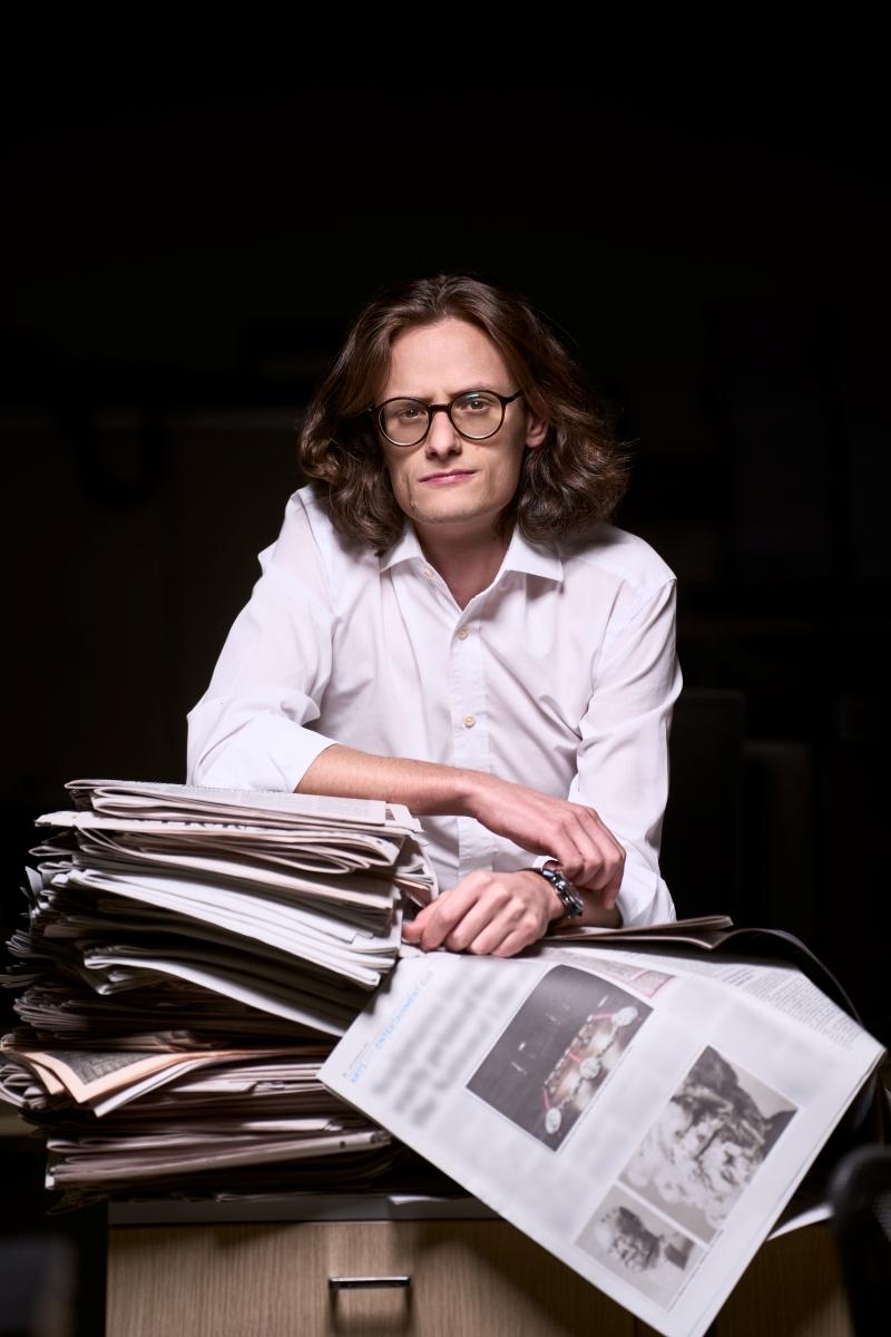 Journalist Mark Laurence Zammit said the show would help people understand the profession. Photo: Edward Degabriele.