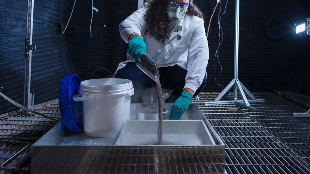 After years of testing, NASA’s electric dust shield, designed to actively sweep moon dust off surfaces using electricity, is being put to the ultimate test—on the lunar surface itself. After years of testing, NASA’s electric dust shield, designed to actively sweep moon dust off surfaces using electricity, is being put to the ultimate test—on the lunar surface itself.