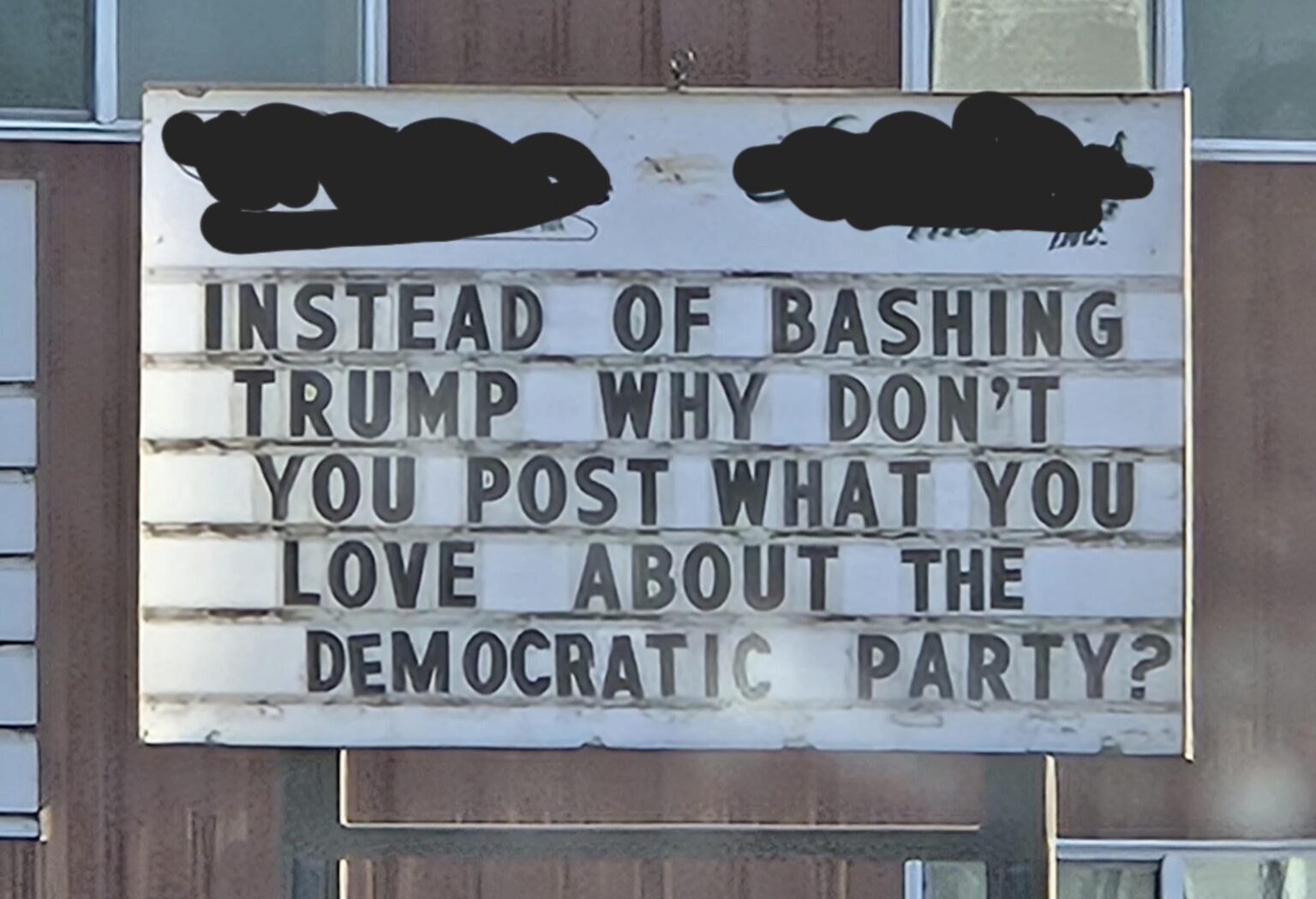 When you can no longer come up with a defense, deflect.