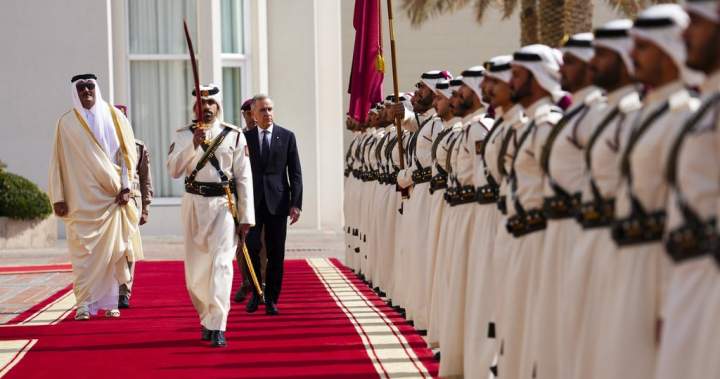 Qatar to invest in Canada’s major building projects, Carney says - National