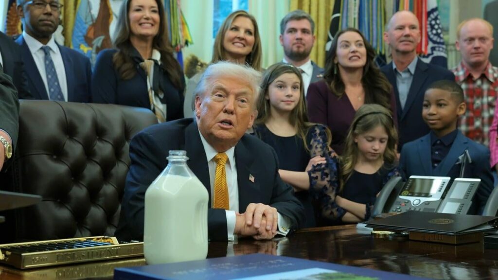 Turns out Trump and RFK Jr.'s obsession with whole milk has nothing to do with health and everything to do with money