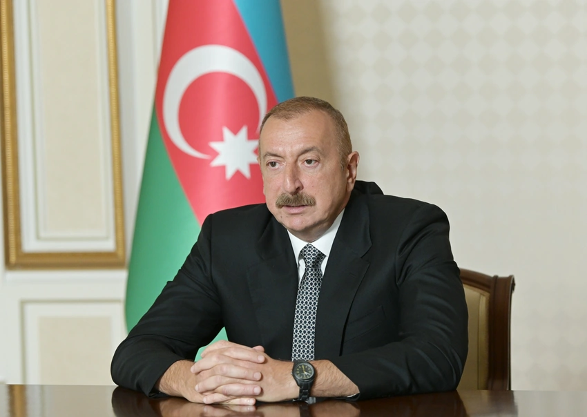 Azerbaijani president: Cargo from China, Central Asia to go through Zangazur Corridor
