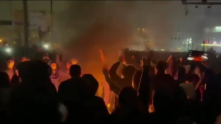 Protests in Iran before they were crushed