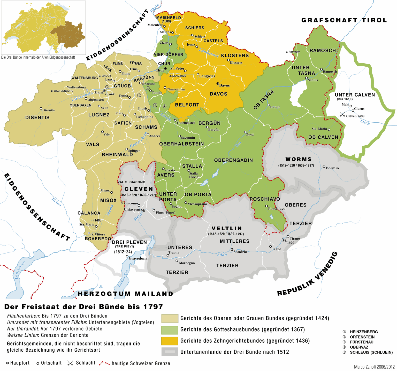 A counterfactual question: Chiavenna, Valtellina and Bormio were dependencies of the Three Leagues (today's Grisons) until 1797. Apart from borders, what would be the biggest difference to Switzerland/Swiss society in 2026 if they had been absorbed into the Confederation?