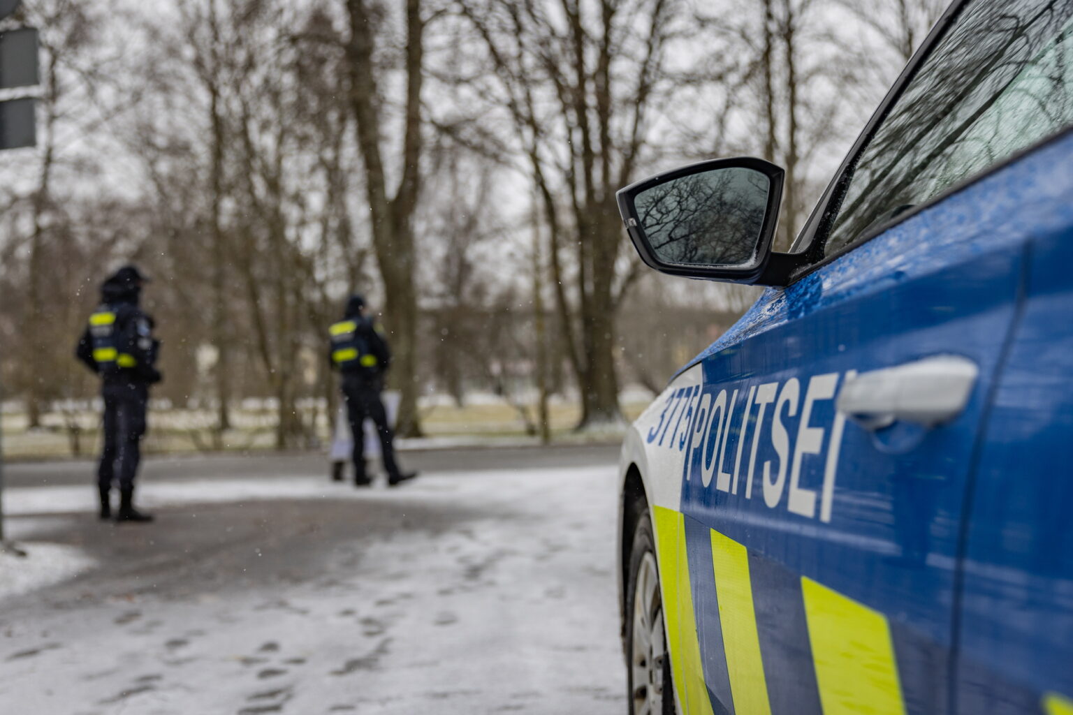 A police patrol in Estonia. Photo: Estonian Police and Border Guard.