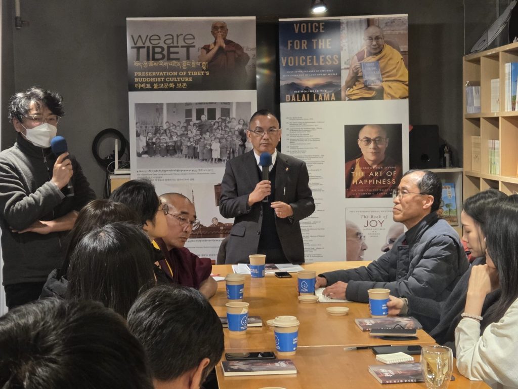 Representative Dr. Tsewang Gyalpo Arya Concludes a Week-long Tour of South Korea – Central Tibetan Administration