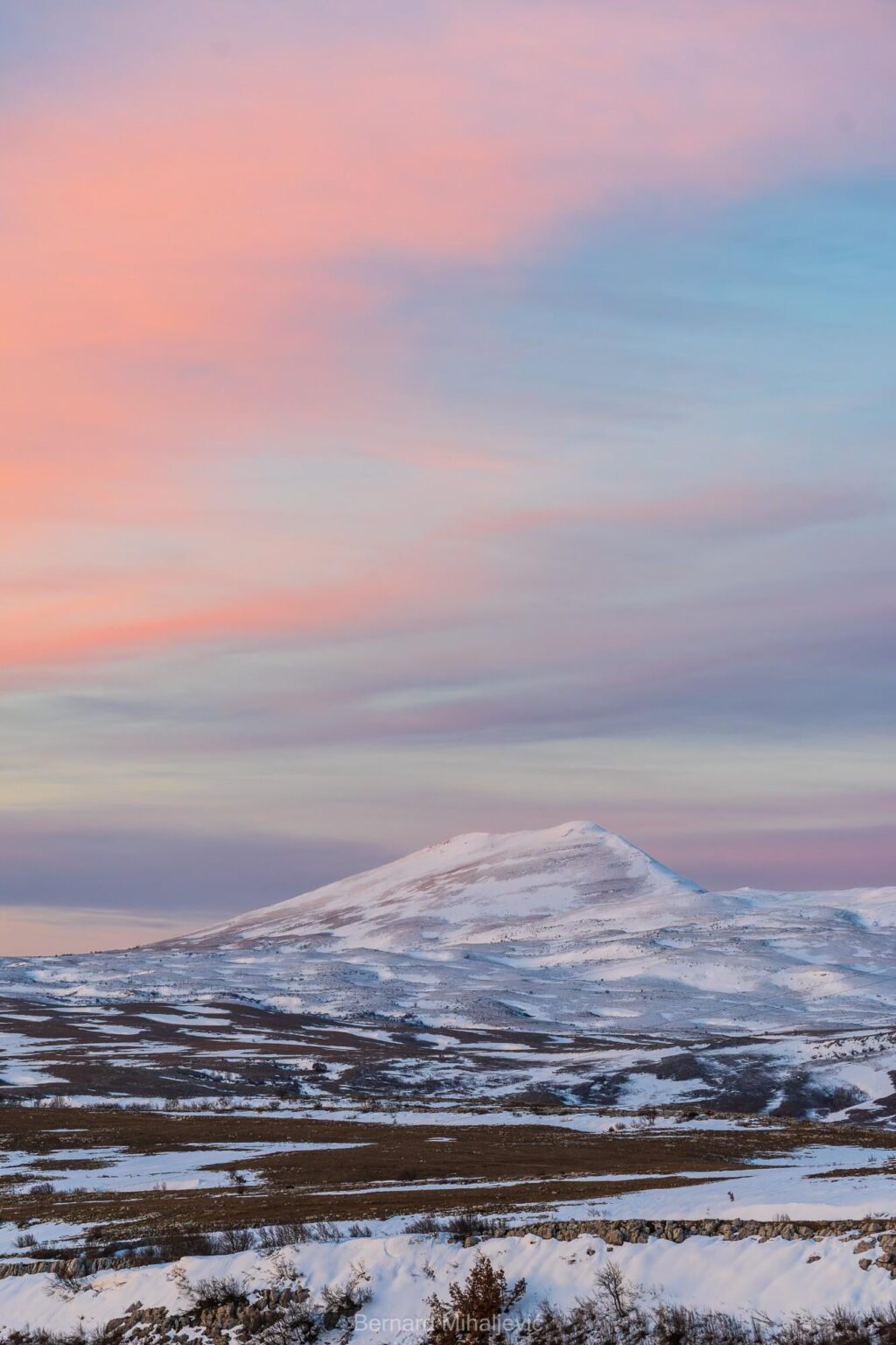Cincar (2006m). Near Livno. A couple of years ago, heaven blessed me with this scene.