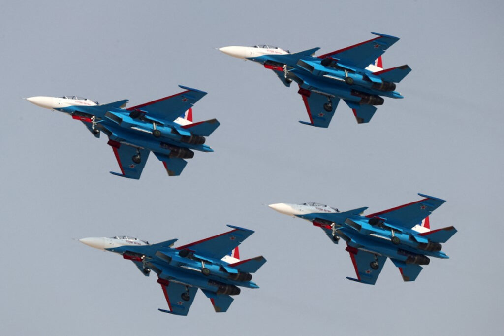 NATO Scrambles Fighters to Patrol Rogue Russian Jets Over the Baltics