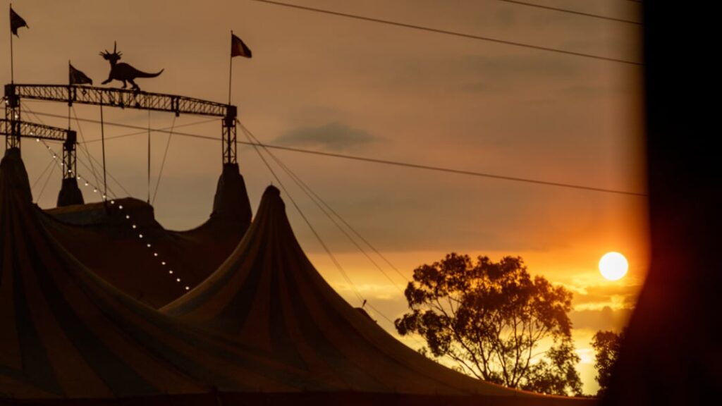 Ashy sunset over Pakenham last night